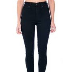 Levi's Mile High Super Skinny Black - Size 25